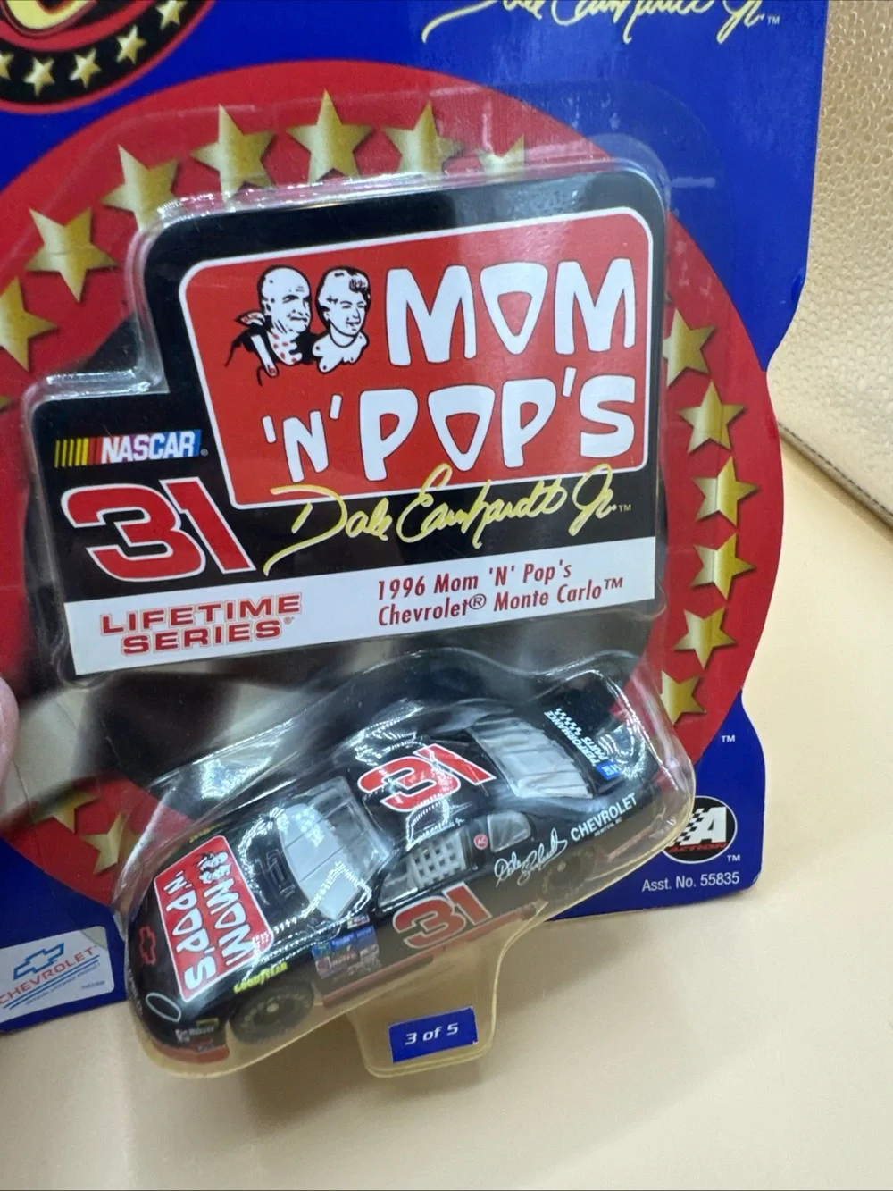 Winner's Circle  DALE EARNHARDT JR   Lifetime Series  Mom & Pops '96 Chevy  1/64